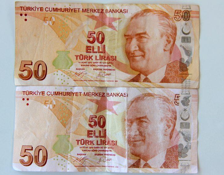 Hatalı basılmış 50 TL’lik banknotu 75 bin TL’ye satmak istiyor G2