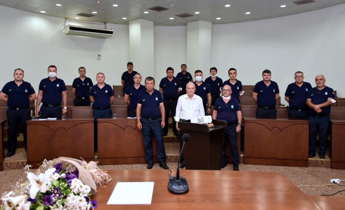 Nazilli Belediyesi zabıta personeline hizmet i&ccedil;i eğitim verildi