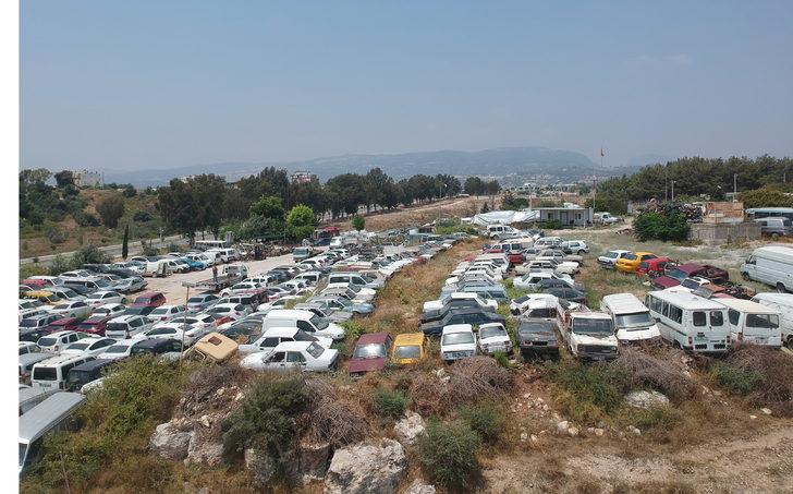 50 binden 500 bin TL'ye kadar araç var! Hepsi çürümeye terk edildi G1