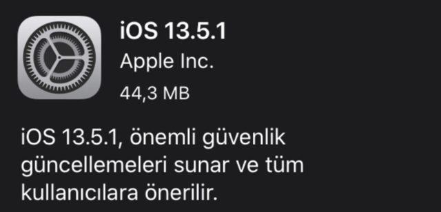 iOS 13.5.1