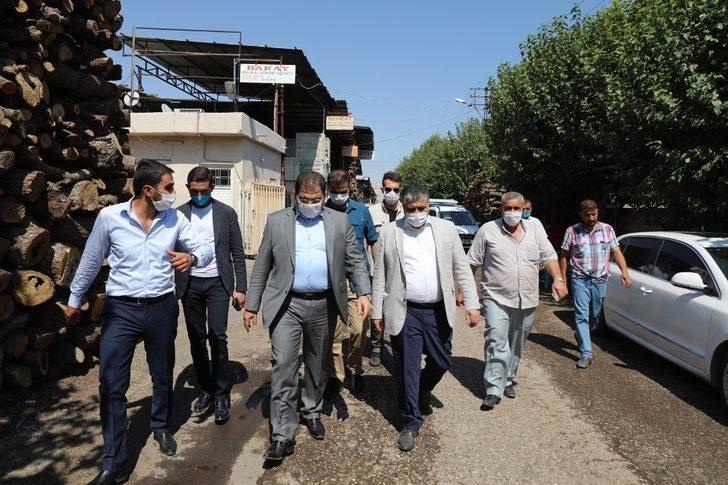 Başkan Canpolat oduncular pazarı esnafını dinledi G1