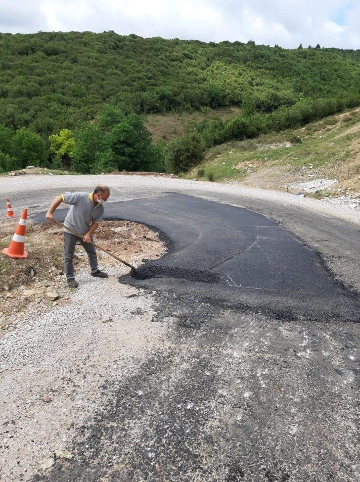 Derince’de kurban pazarına giden alternatif yol onarıldı G2