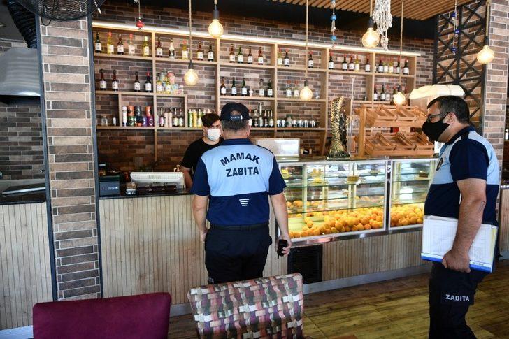 Mamak’ta iş yerlerine yönelik korona virüs denetimi G1