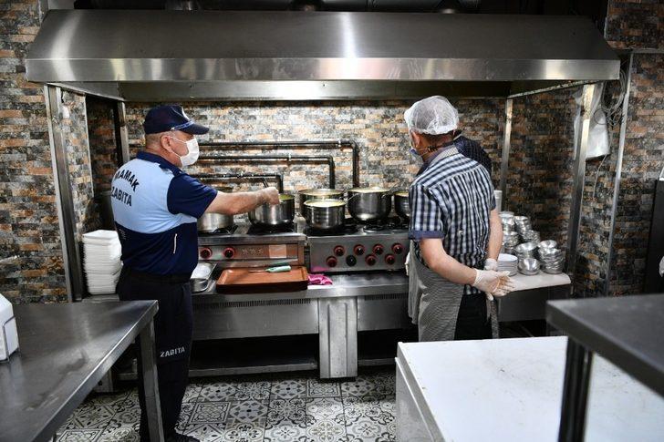 Mamak’ta iş yerlerine yönelik korona virüs denetimi G3