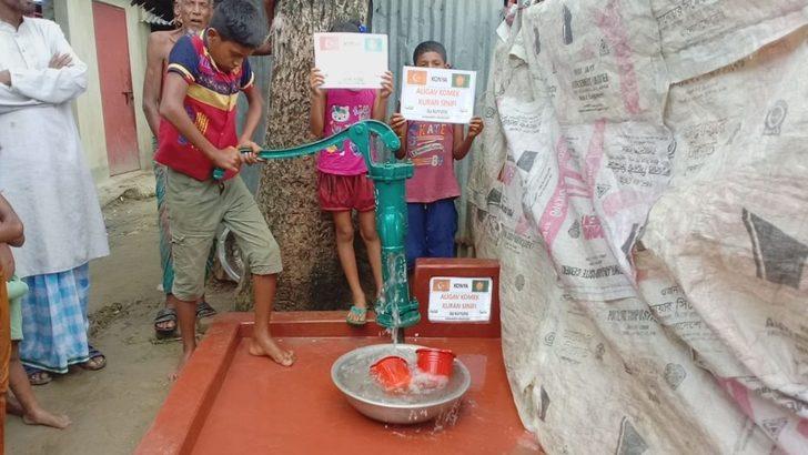 KOMEK kursiyerlerinden Bangladeş’e su kuyusu G3
