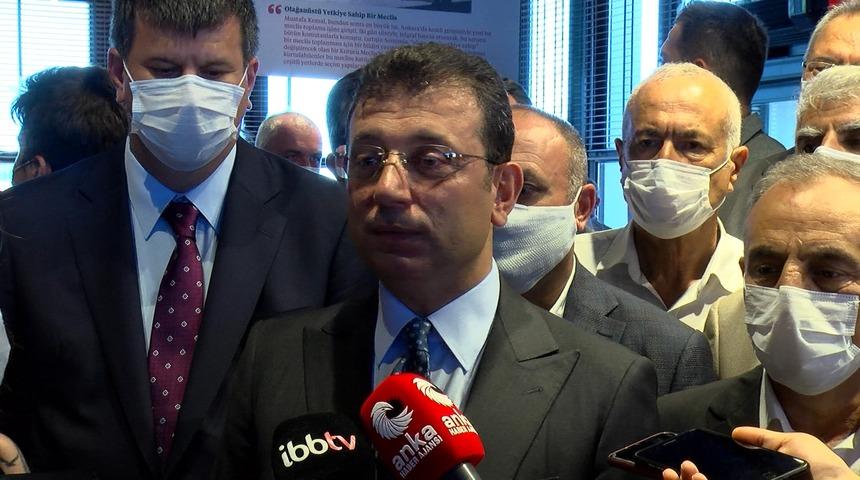 Soylu ile görüşmesi sırasında Cumhurbaşkanı Erdoğan'dan sürpriz telefon! İmamoğlu o görüşmeyi anlattı