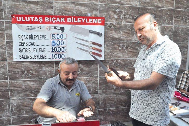 Bıçakçılarda kurban mesaisi başladı G3