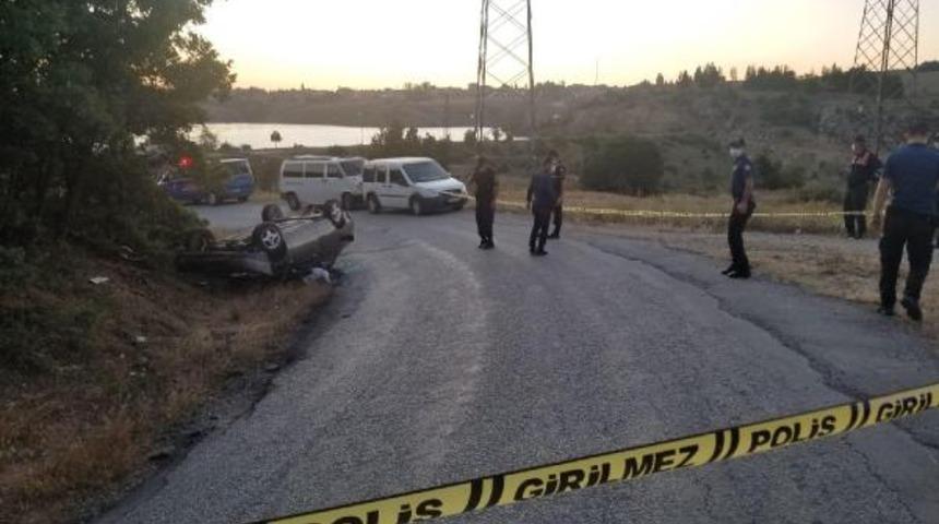 Kaçarken polise ateş açıp kaza yaptılar! 1 ölü