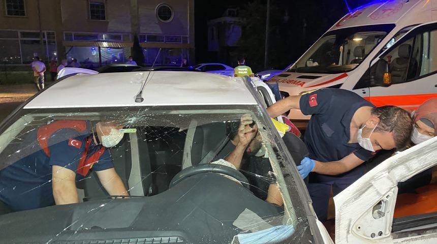 D&uuml;zce&rsquo;de zincirleme trafik kazası: 7 yaralı