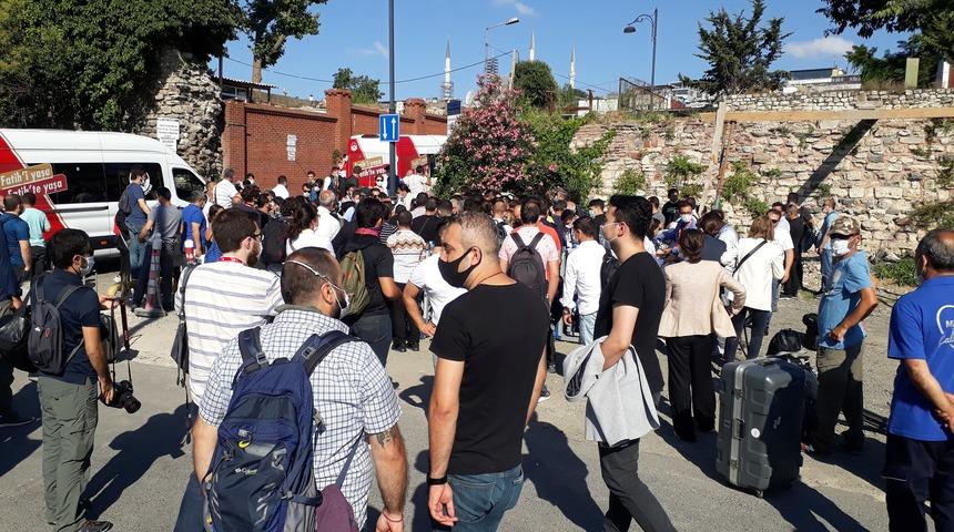 Ayasofya'nın açılışına yerli ve yabancı basından büyük ilgi