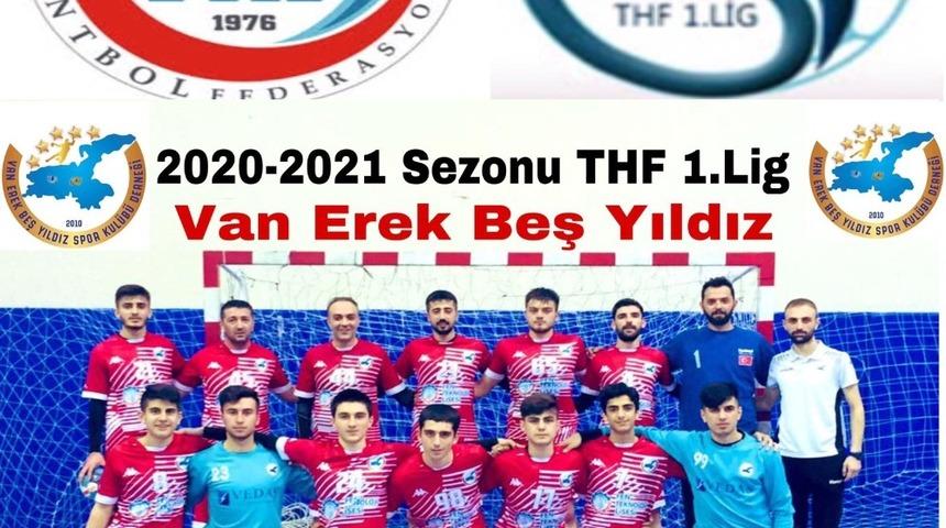 Van Erek Beş Yıldız Erkek Hentbol takımı 1. lig başvurusunu yaptı
