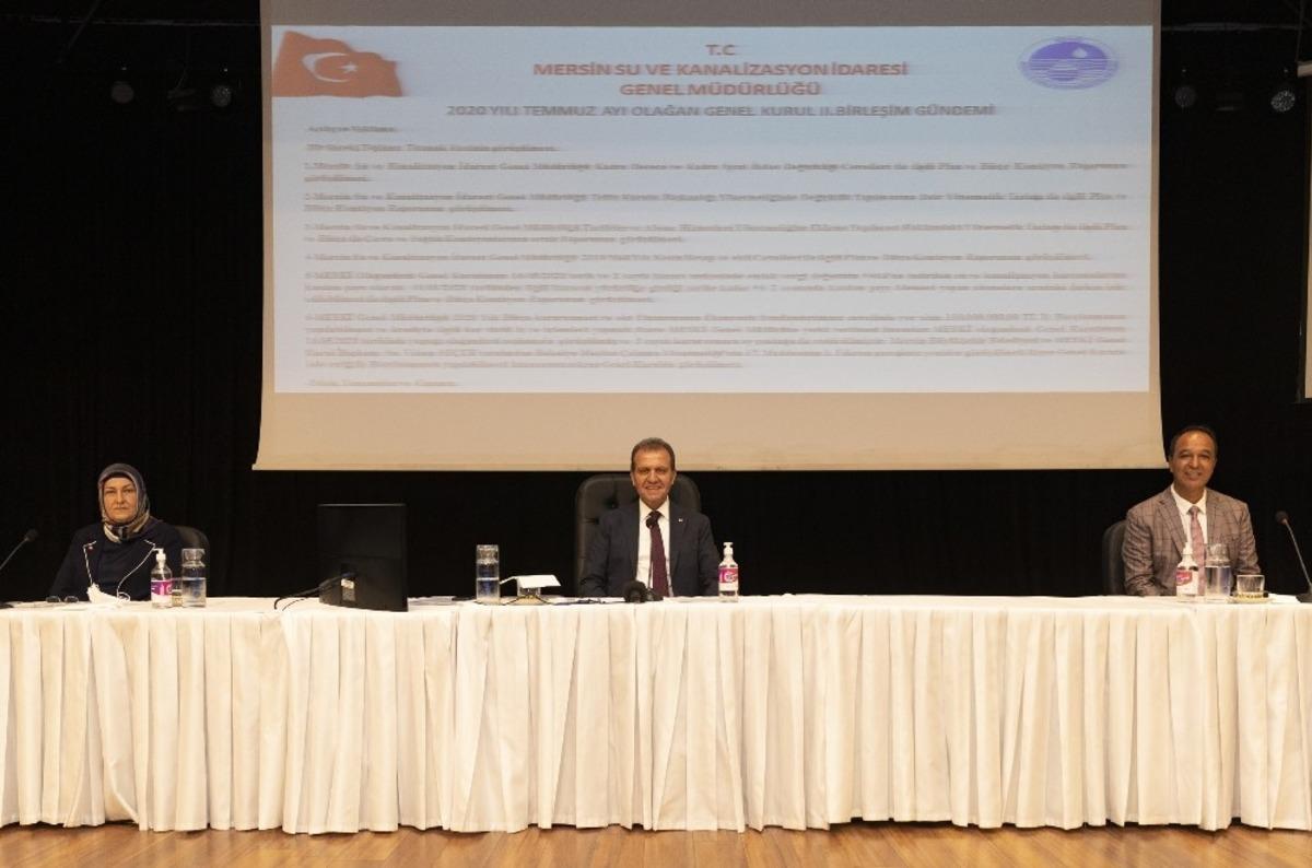 Mersin&rsquo;de su ve kanalizasyon harcamalarına katılım payı vatandaşa iade edilecek