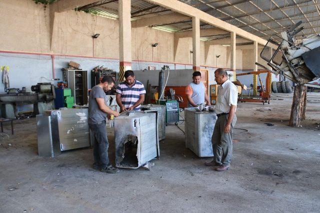 Kozan’da çöp konteynerlerine bakım ve onarım