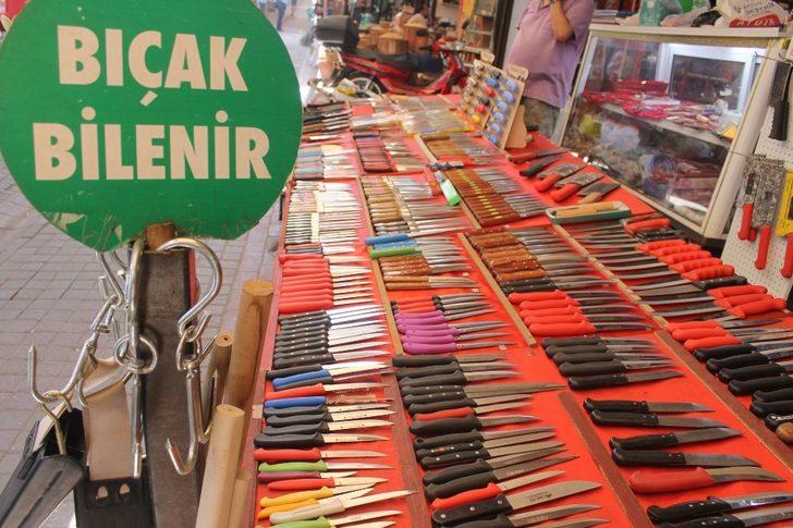 Bıçakçıların Kurban Bayramı mesaisi devam ediyor G2