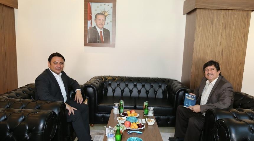 Mutki Kaymakamı Şahin&rsquo;den BE&Uuml; Rekt&ouml;r&uuml;ne veda ziyareti