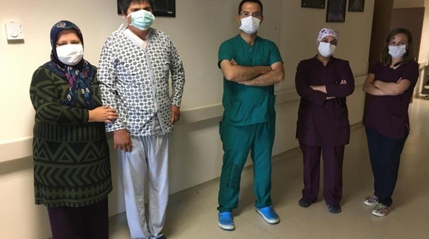 Beyşehir’de ilk kez gerçekleştirilen ameliyatla sağlığına kavuştu