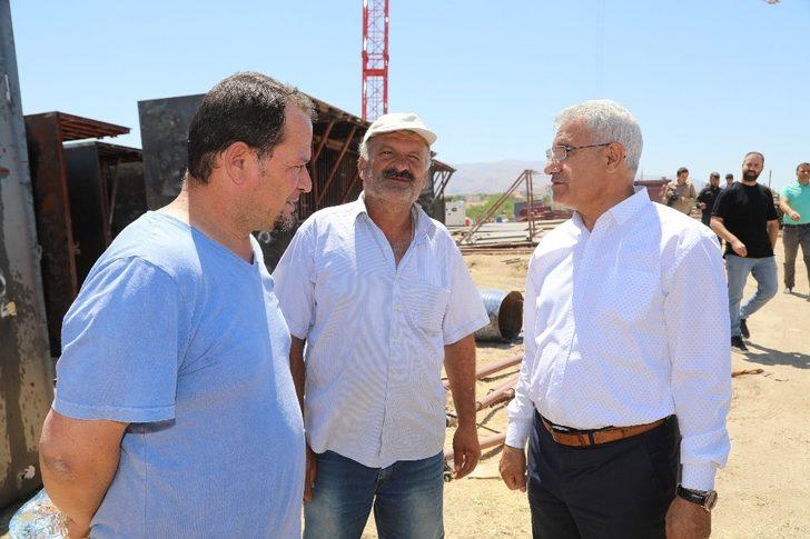 Battalgazi’de deprem konutlarının inşaat çalışmaları başladı G3