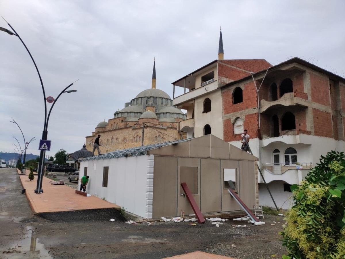 Bulancak&rsquo;ta yapılacak olan Millet Bah&ccedil;esi i&ccedil;in ilk kazma vuruldu