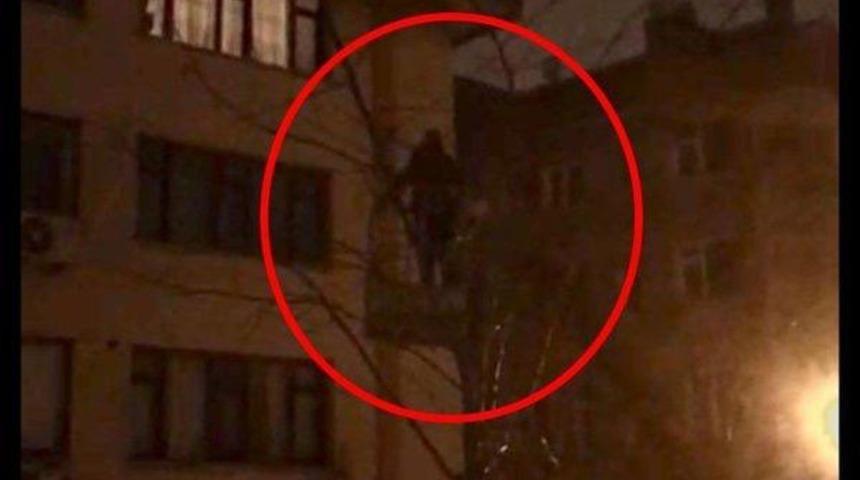 Eski eşine sevgililer günü sürprizi yapmak isterken adliyelik oldu