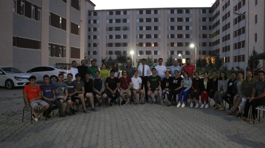 TOHM sporcularına sürpriz ziyaret