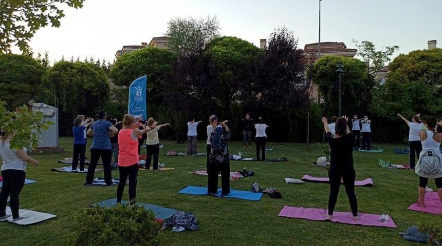 A&ccedil;ık havada yoga huzuru