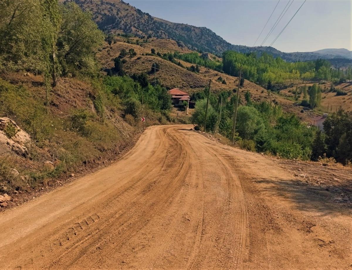 B&uuml;y&uuml;kşehir Seydikemer&rsquo;de yol &ccedil;alışmalarını s&uuml;rd&uuml;r&uuml;yor