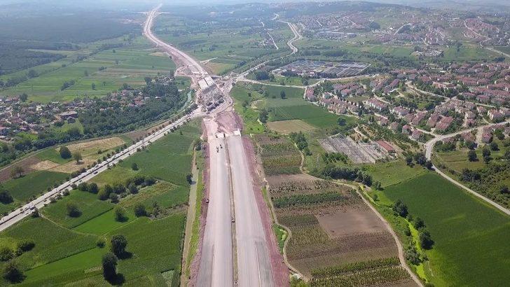2020 sonunda hizmete açılacak! Kuzey Marmara Otoyolu havadan  böyle görüntülendi G2