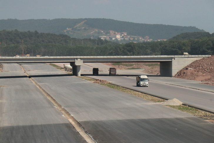 2020 sonunda hizmete açılacak! Kuzey Marmara Otoyolu havadan  böyle görüntülendi G5
