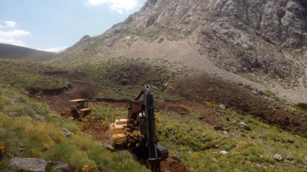 Tunceli&rsquo;de 76 kilometre yayla yolu yapıldı