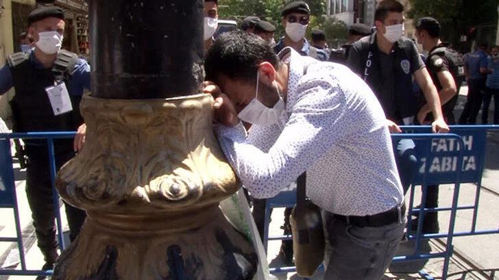 Ayasofya Camisi'nde 86 yıl sonra ilk! 'Yeşil sancak' dikkatlerden kaçmadı G5