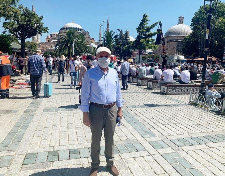 Başkan Çolakbayrakdar, Ayasofya’da kılınan ilk Cuma Namazına katıldı G1