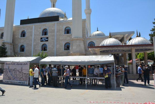 Ayasofya-i Kebir Cami-i Şerifi’nin açılışına lokma hayrı