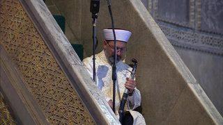 Hutbedeki kılıç dikkat çekmişti! Diyanet İşleri Başkanı Ali Erbaş'tan açıklama