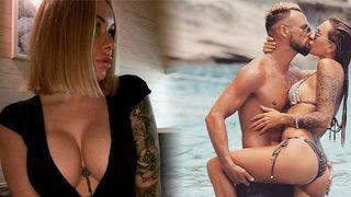 Süper Lig'in yengesi Irina Moroziuk, çıplak pozunu karpuz dilimiyle sansürledi