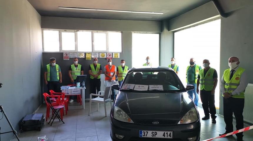 Motorlu kara taşıtı alım satım sınavı ger&ccedil;ekleşti