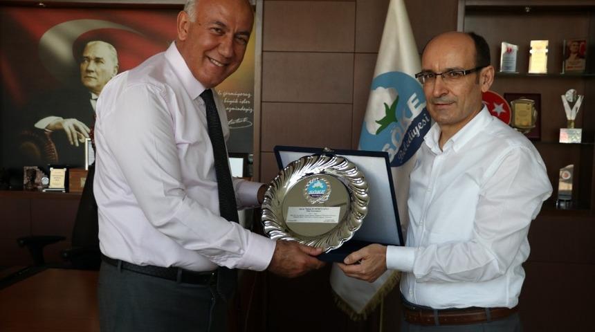 Başkan Tuncel&rsquo;den Kaymakam Kurtbeyoğlu&rsquo;na teşekk&uuml;r