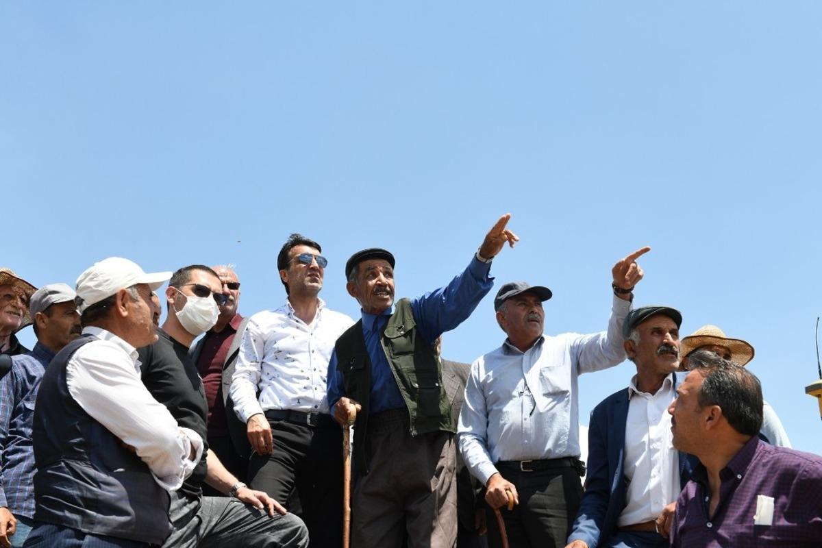 &Ccedil;atak&rsquo;ta arazi anlaşmazlığı yaşayan vatandaşlar barıştırıldı