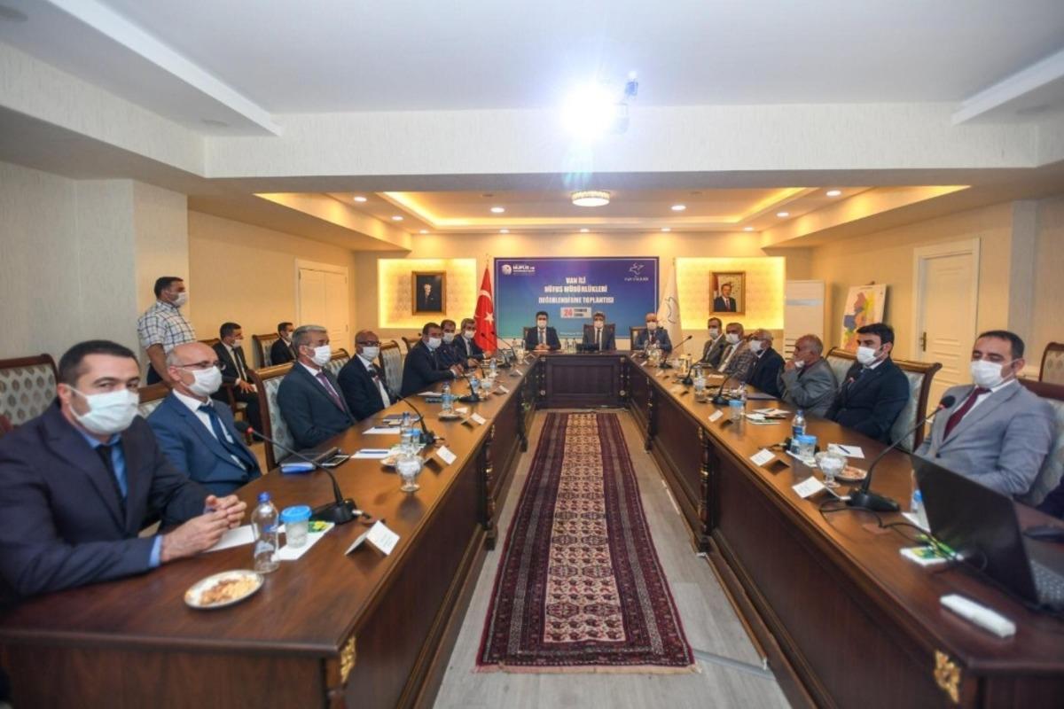 Vali Bilmez, &lsquo;N&uuml;fus M&uuml;d&uuml;rl&uuml;kleri Değerlendirme Toplantısı&rsquo;na katıldı