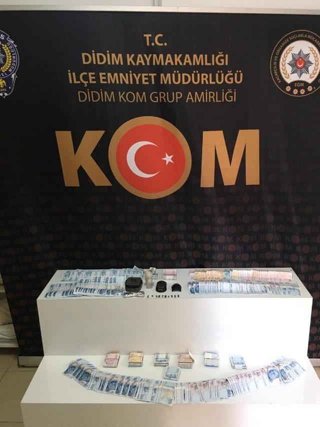 Uyuşturucu taciri Didim polisinden kaçamadı