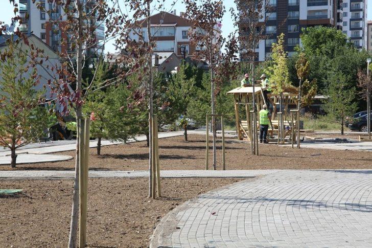 5 bin metrekarelik Kardeşler parkının yapımı sürüyor G2