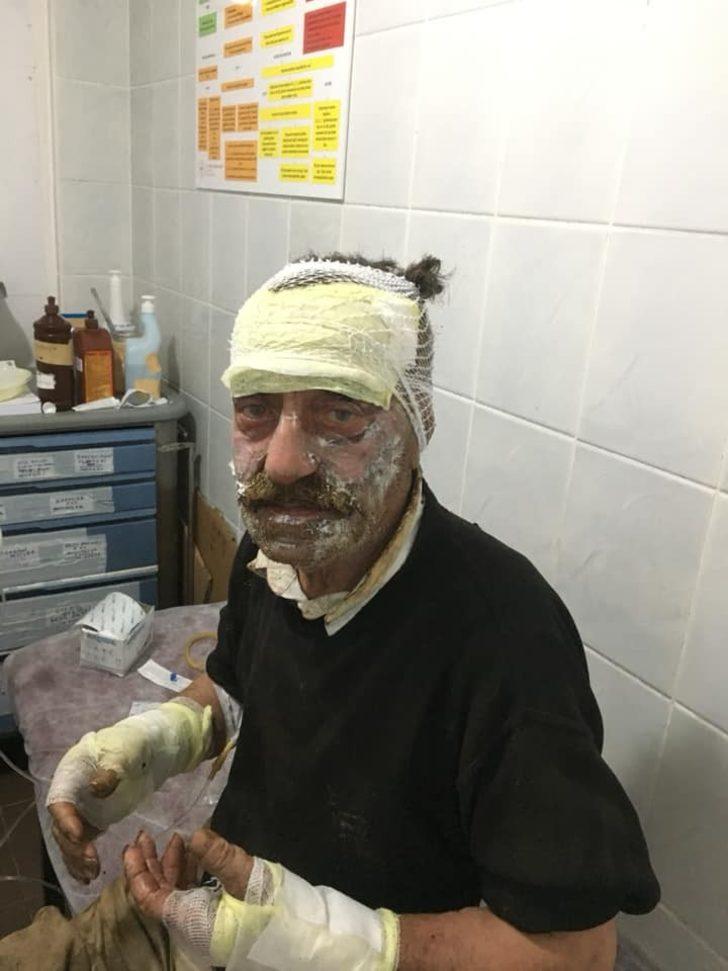 Tüp patlaması sonucu köy evi kullanılamaz hale geldi G2