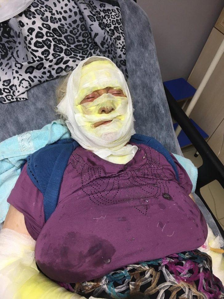 Tüp patlaması sonucu köy evi kullanılamaz hale geldi G3