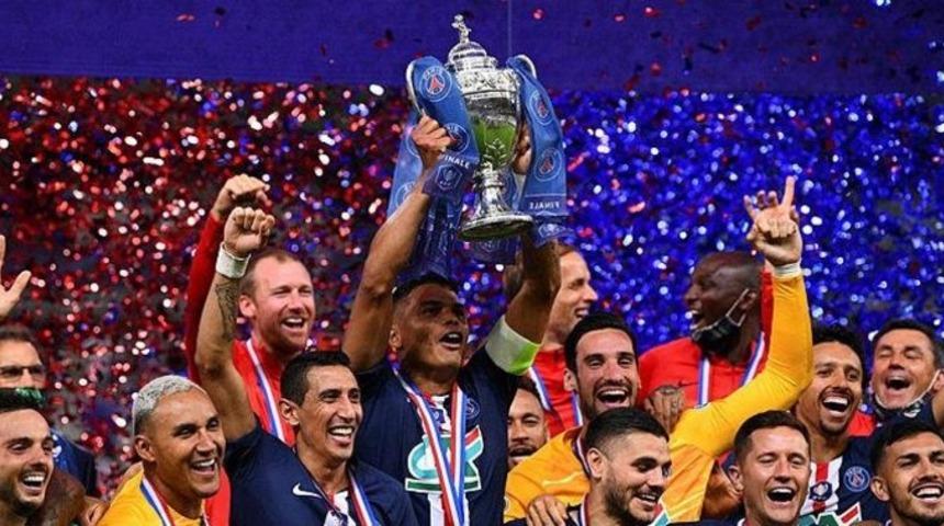 PSG, Fransa Kupası'nı tek golle kazandı! PSG 1-0 St. Etienne (Maç Sonucu)