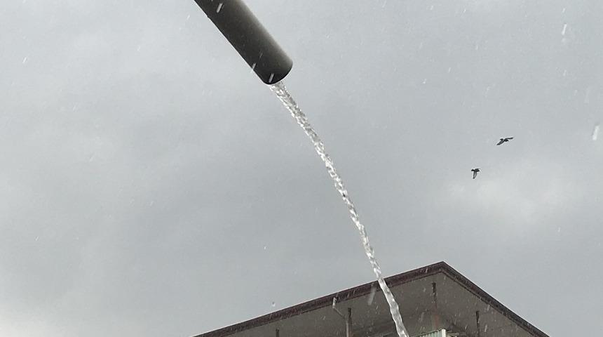 Iğdır yaz ayında yağmura teslim oldu