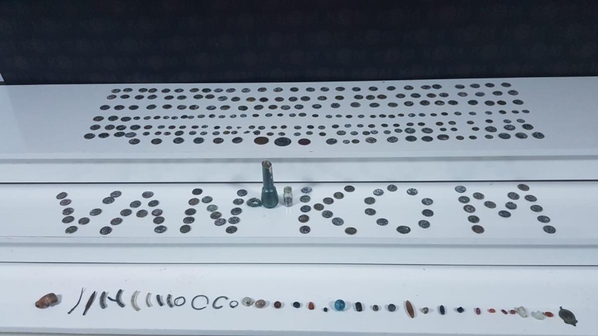 Van&rsquo;da 319 adet metal sikke ele ge&ccedil;irildi