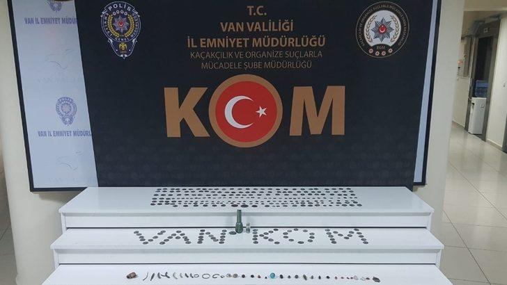 Van’da 319 adet metal sikke ele geçirildi G3