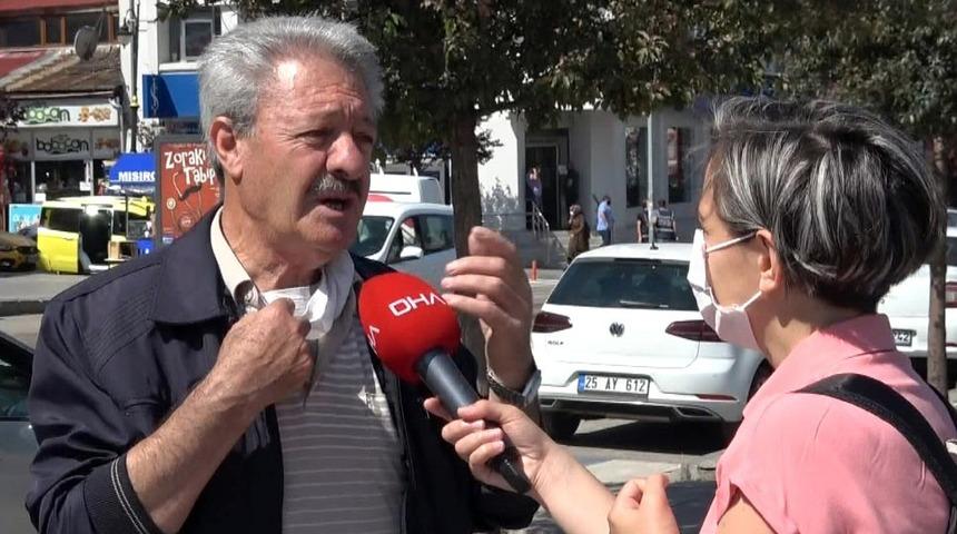 Maske takmayan vatandaştan ilgin&ccedil; savunma! 'Koronavir&uuml;se inanmıyorum'