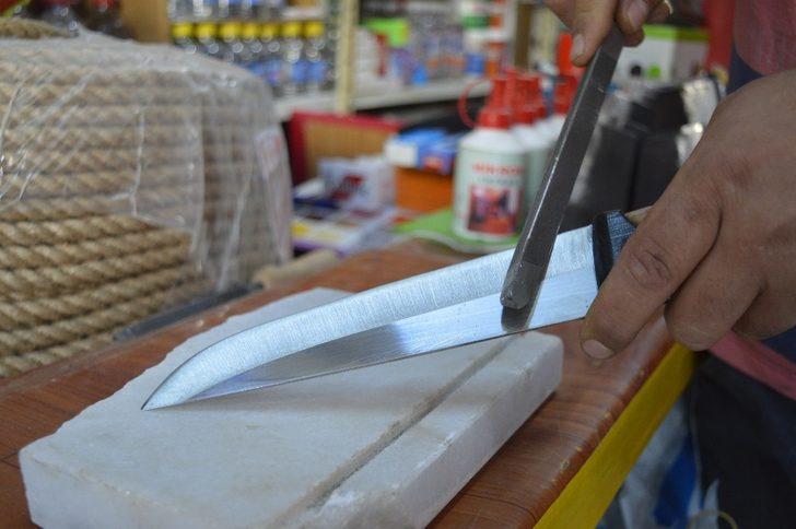 Yok olmaya yüz tutan özel taş ve eğe bıçak bileme G4