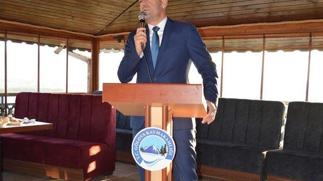 Kaymakam Karaosmanoğlu’na veda yemeği