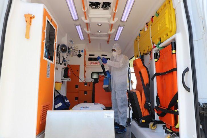 Büyükşehir hasta nakil hizmetlerinde hijyeni aksatmıyor G3